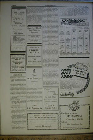 The Semiahmoo Sun, December 05, 1941 (Page 4)
