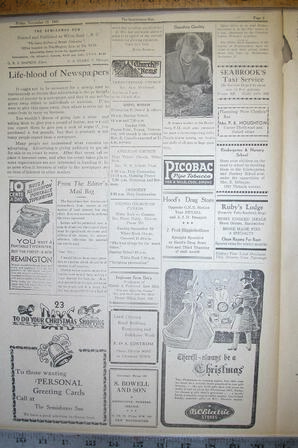 The Semiahmoo Sun, November 28, 1941 (Page 2)