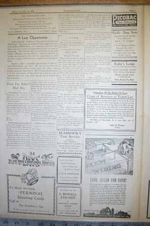 The Semiahmoo Sun, November 14, 1941 (Page 2)
