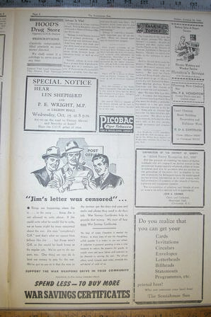The Semiahmoo Sun, October 10, 1941 (Page 3)