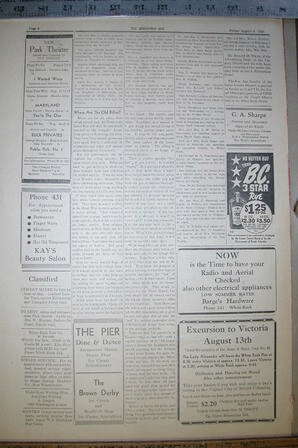 The Semiahmoo Sun, August 08, 1941 (Page 4)