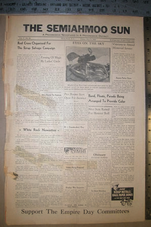 The Semiahmoo Sun, May 09, 1941 (Page 1)