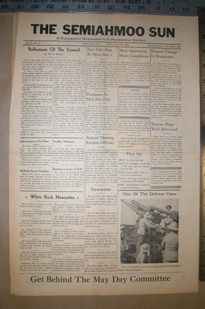 The Semiahmoo Sun, April 25, 1941 (Page 1)