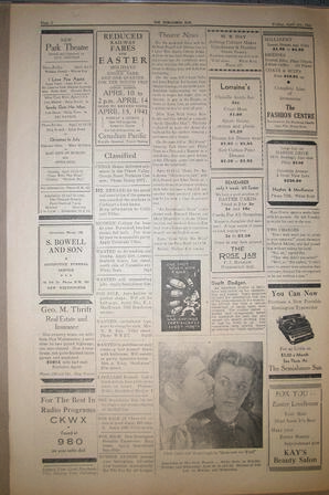 The Semiahmoo Sun, April 04, 1941 (Page 4)