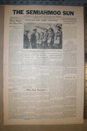 The Semiahmoo Sun, March 28, 1941 (Page 1)