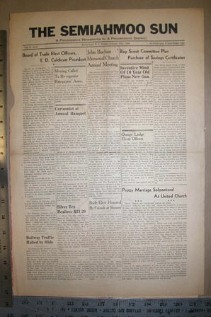 The Semiahmoo Sun, January 24, 1941 (Page 1)