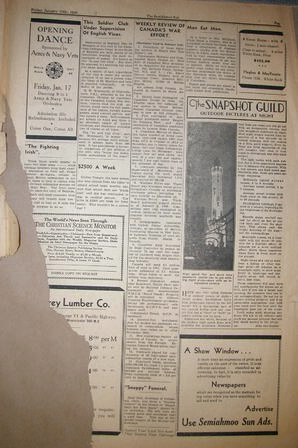 The Semiahmoo Sun, January 10, 1941 (Page 3)