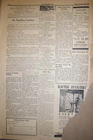 The Semiahmoo Sun, January 10, 1941 (Page 2)
