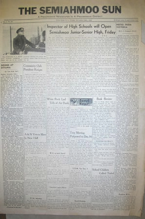 The Semiahmoo Sun, November 29, 1940 (Page 1)