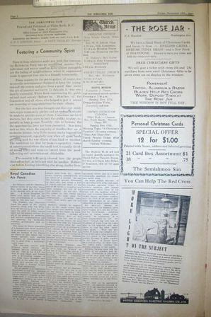 The Semiahmoo Sun, November 15, 1940 (Page 2)