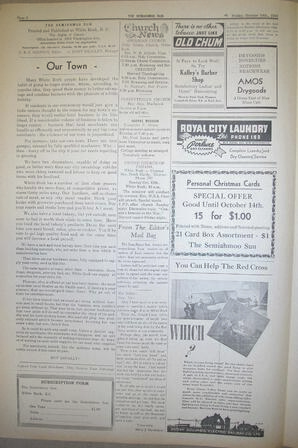 The Semiahmoo Sun, October 11, 1940 (Page 2)