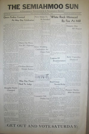 The Semiahmoo Sun, May 31, 1940 (Page 1)