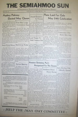The Semiahmoo Sun, May 03, 1940 (Page 1)