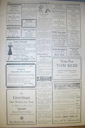 The Semiahmoo Sun, March 21, 1940 (Page 4)