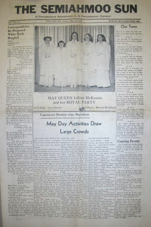 The Semiahmoo Sun, May 30, 1947 (Page 1)