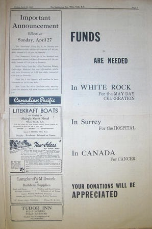The Semiahmoo Sun, April 25, 1947 (Page 7)