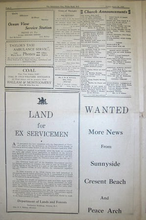 The Semiahmoo Sun, April 25, 1947 (Page 6)