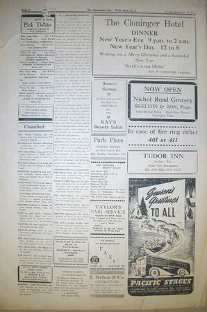 The Semiahmoo Sun, December 29, 1944 (Page 4)