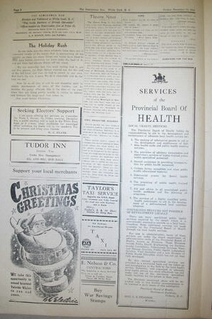 The Semiahmoo Sun, December 15, 1944 (Page 2)