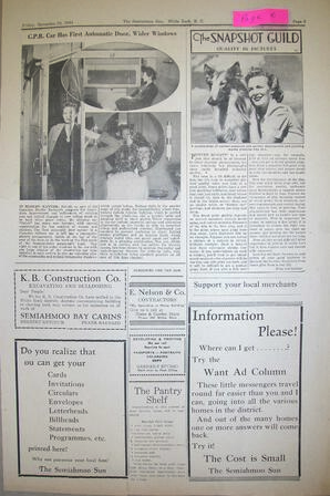 The Semiahmoo Sun, November 24, 1944 (Page 6)