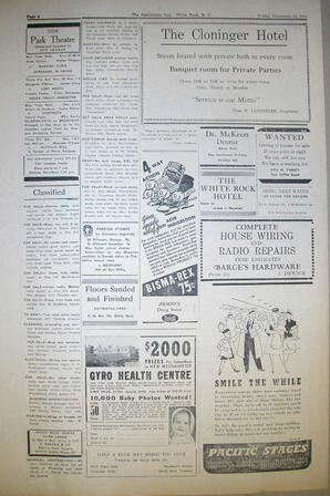 The Semiahmoo Sun, November 24, 1944 (Page 4)