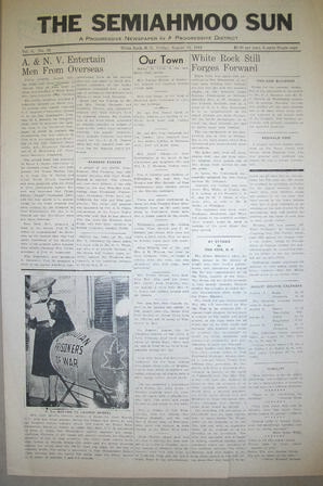 The Semiahmoo Sun, August 18, 1944 (Page 1)