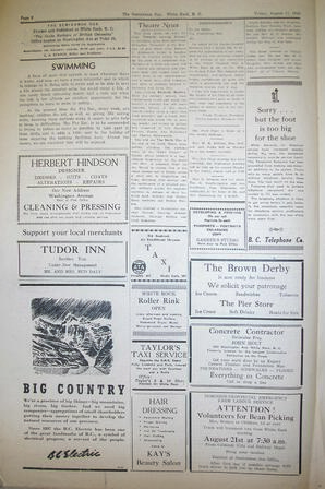 The Semiahmoo Sun, August 11, 1944 (Page 2)