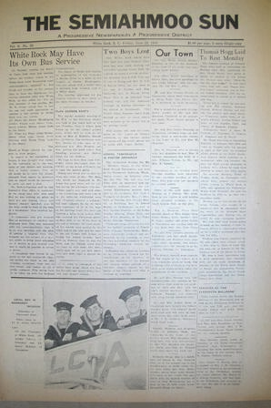 The Semiahmoo Sun, June 23, 1944 (Page 1)