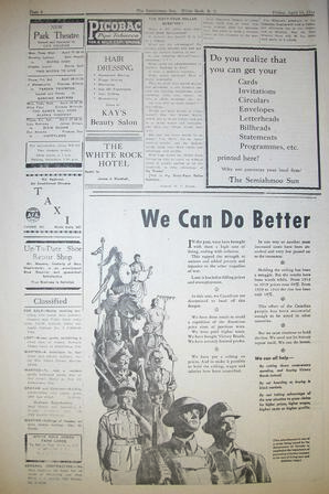 The Semiahmoo Sun, April 14, 1944 (Page 4)