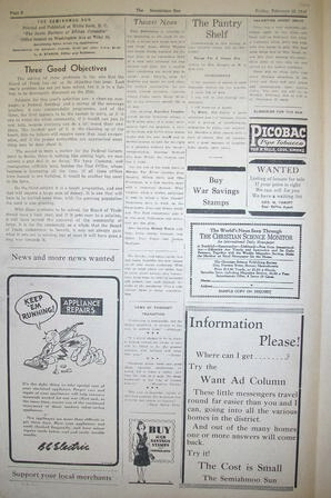 The Semiahmoo Sun, February 18, 1944 (Page 2)
