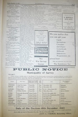 The Semiahmoo Sun, December 17, 1943 (Page 3)