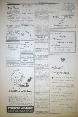 The Semiahmoo Sun, November 26, 1943 (Page 4)