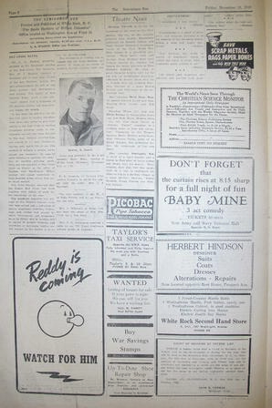The Semiahmoo Sun, November 12, 1943 (Page 2)