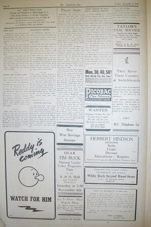 The Semiahmoo Sun, November 05, 1943 (Page 2)