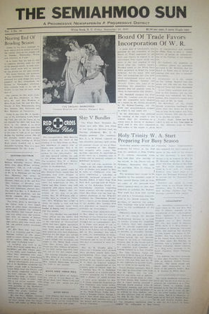 The Semiahmoo Sun, September 24, 1943 (Page 1)