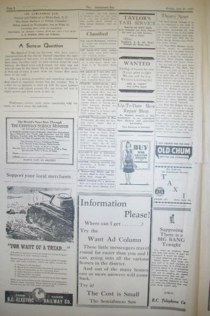 The Semiahmoo Sun, July 30, 1943 (Page 2)