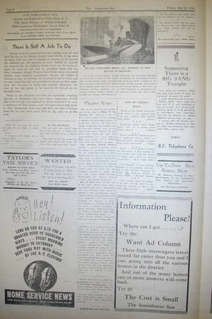 The Semiahmoo Sun, May 21, 1943 (Page 2)