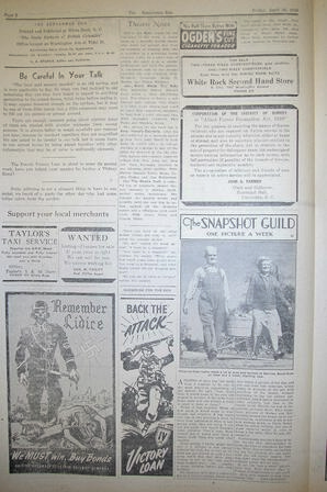 The Semiahmoo Sun, April 30, 1943 (Page 2)