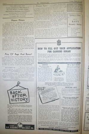 The Semiahmoo Sun, March 26, 1943 (Page 2)