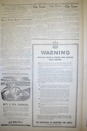The Semiahmoo Sun, March 12, 1943 (Page 2)