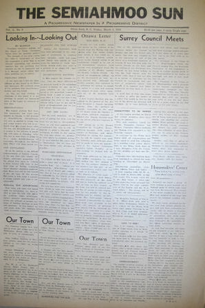 The Semiahmoo Sun, March 05, 1943 (Page 1)