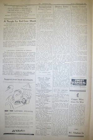 The Semiahmoo Sun, February 26, 1943 (Page 2)