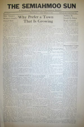 The Semiahmoo Sun, February 05, 1943 (Page 1)