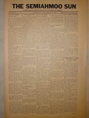 The Semiahmoo Sun, December 18, 1942 (Page 1)