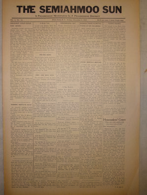 The Semiahmoo Sun, November 06, 1942 (Page 1)