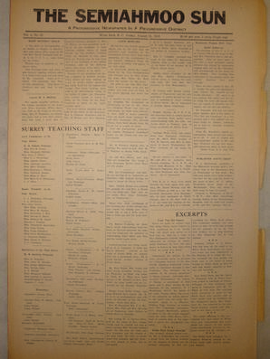 The Semiahmoo Sun, August 21, 1942 (Page 1)