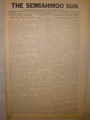 The Semiahmoo Sun, August 07, 1942 (Page 1)