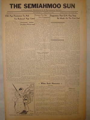 The Semiahmoo Sun, June 06, 1942 (Page 1)