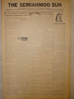 The Semiahmoo Sun, May 29, 1942 (Page 1)