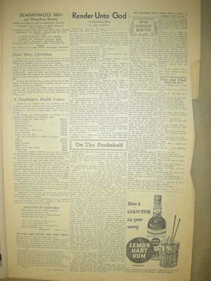 The Semiahmoo Sun and White Rock Weekly, December 24, 1957 (Page 3)